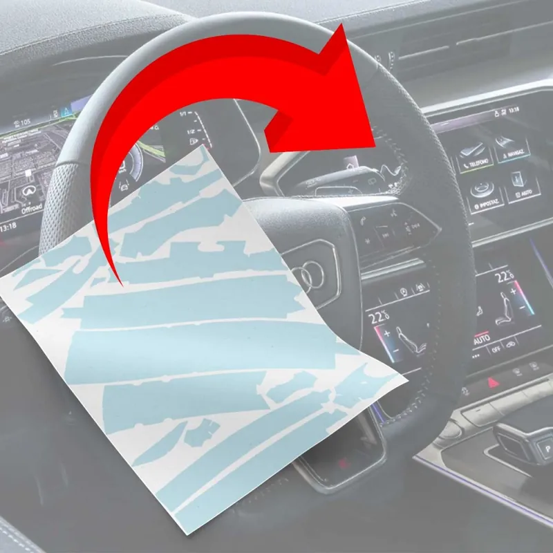 MonkeySkin Kit Pellicole PPF per Interni Auto compatibili con Audi A6 Avant dal 2019 al 2024 Prezzo Scontato