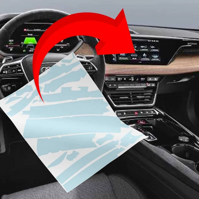 Professionale MonkeySkin Kit Pellicole Adesive Protettive PPF per Interni Auto compatibili con Audi E-Tron GT 2020 al 2021