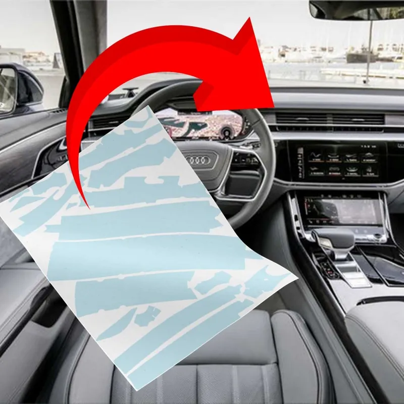Super Prezzo MonkeySkin Kit Pellicole Adesive Protettive PPF per Interni Auto compatibili con Audi A8 dal 2017 al 2022
