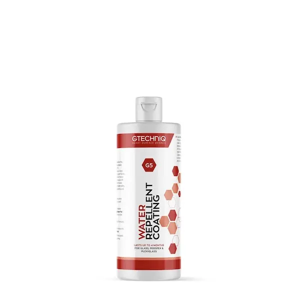 Gtechniq G5 Trattamento No-Acqua Vetro e Plexiglass 100 ml Professionale