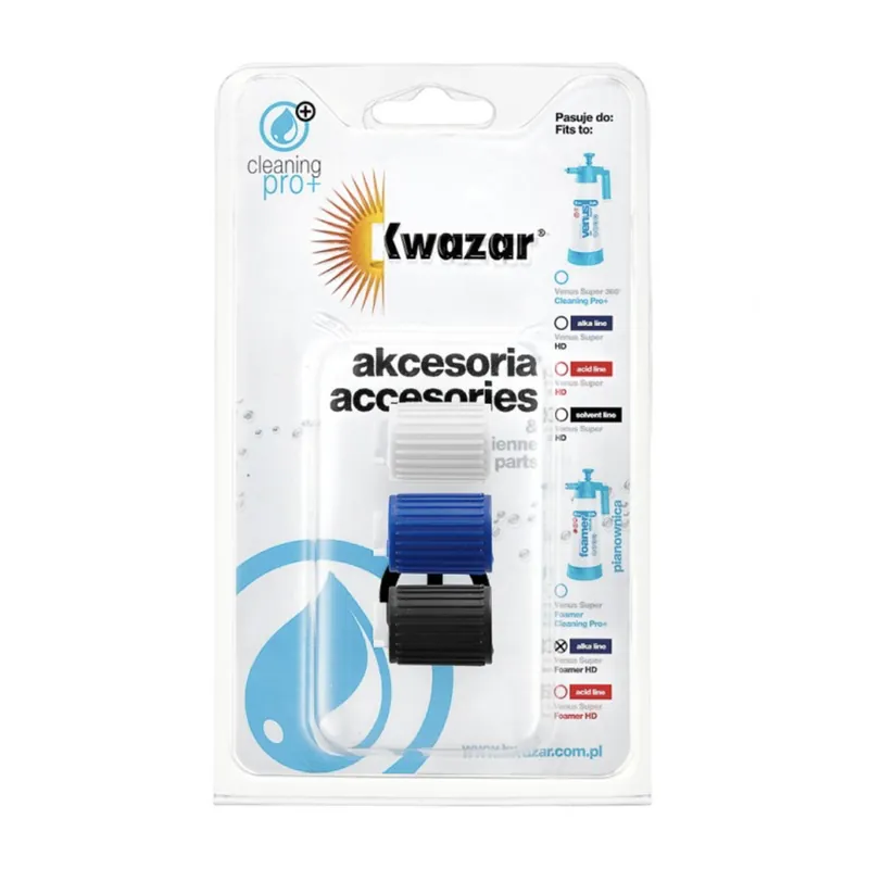 Prezzo Ridotto Kwazar Venus Foamer Alkaline Kit Ugelli 3pz