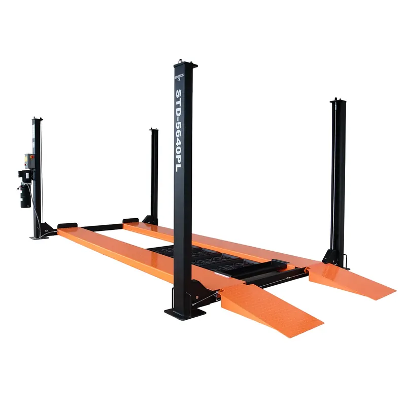 Sollevatore a 4 colonne 4T 1910 mm con sblocco manuale 230V Pagamento Sicuro