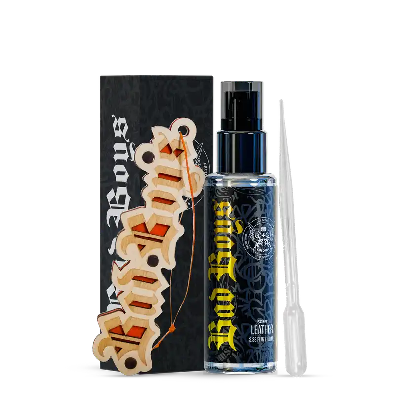 Ordina Subito Profumatore per auto Scent Leather 100 ml con pendente BadBoys