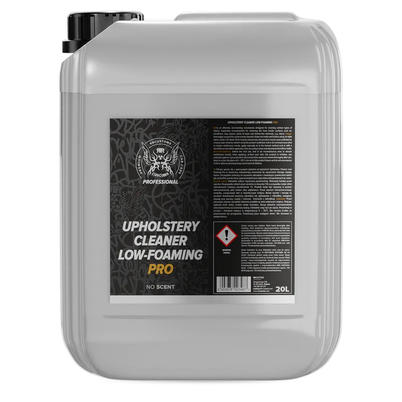 Detergente professionale per tappezzeria a bassa schiuma 20 l BadBoys PRO Consegna Rapida