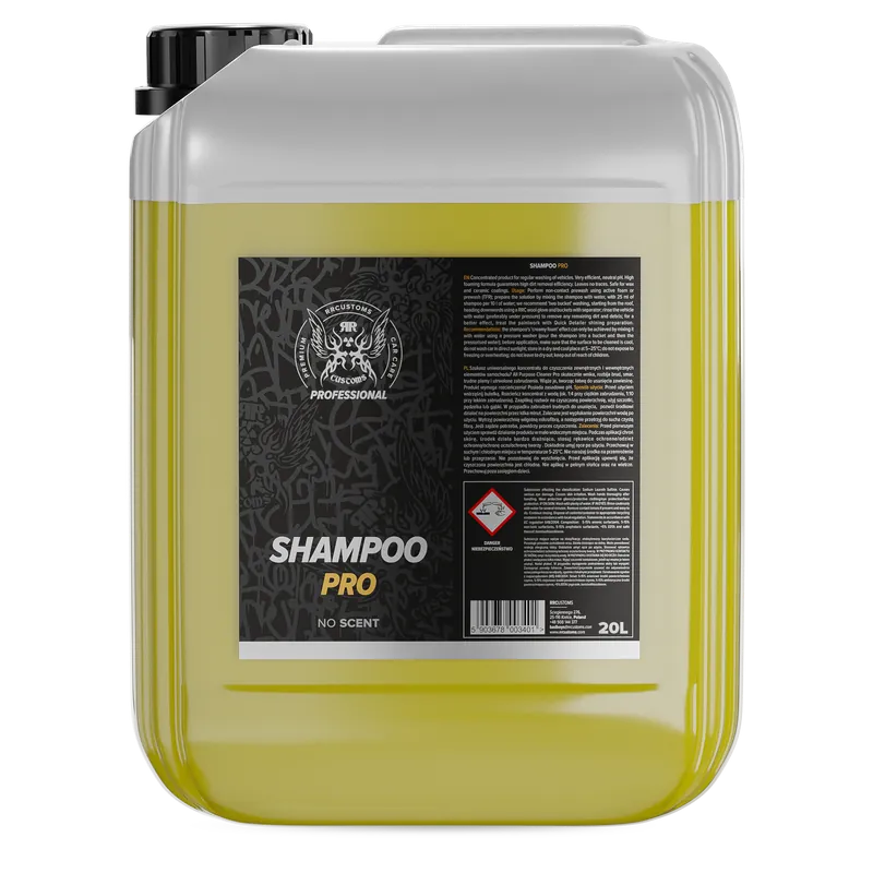 Shampoo professionale per auto 20 l BadBoys PRO Professionale