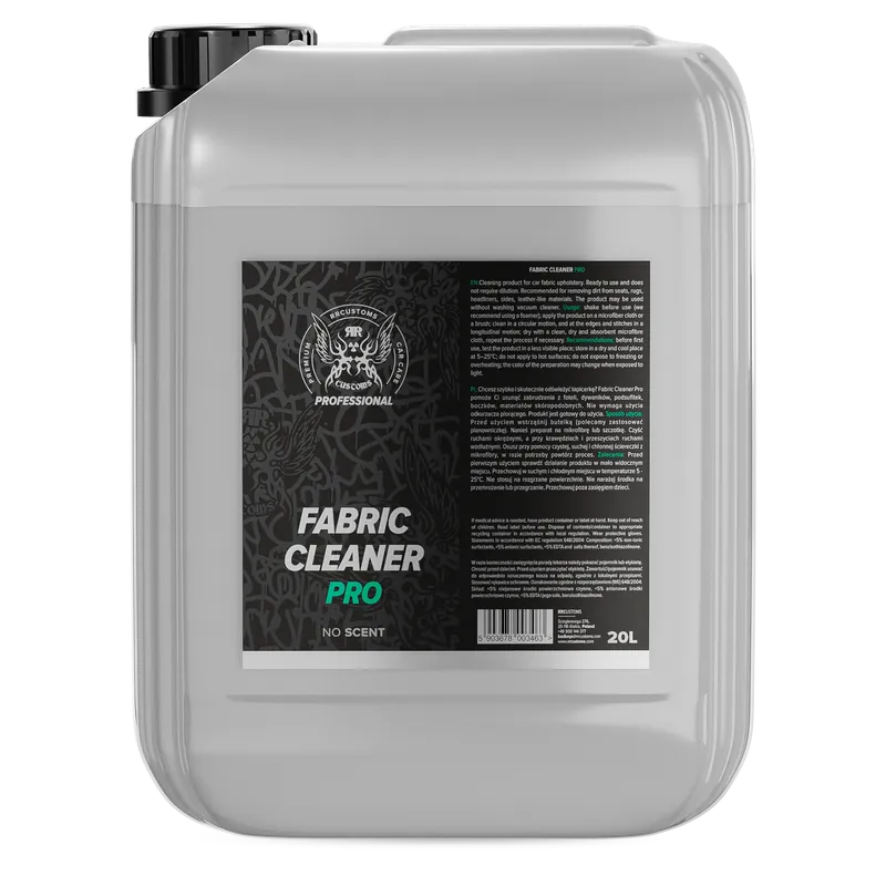 Reso Gratuito Detergente professionale per tessuti 20L BadBoys PRO