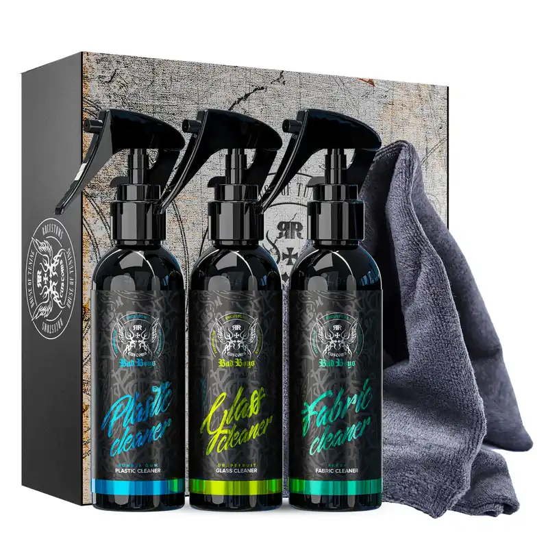 Kit per la pulizia di tessuti, vetri e plastica 150 ml BadBoys Nuova Collezione
