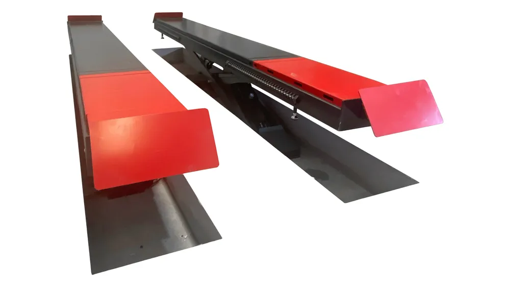 Scelto Dai Clienti Ponte a forbice per assetto ruote con sollevatore supplementare 5,5 t 2160 mm 400 V
