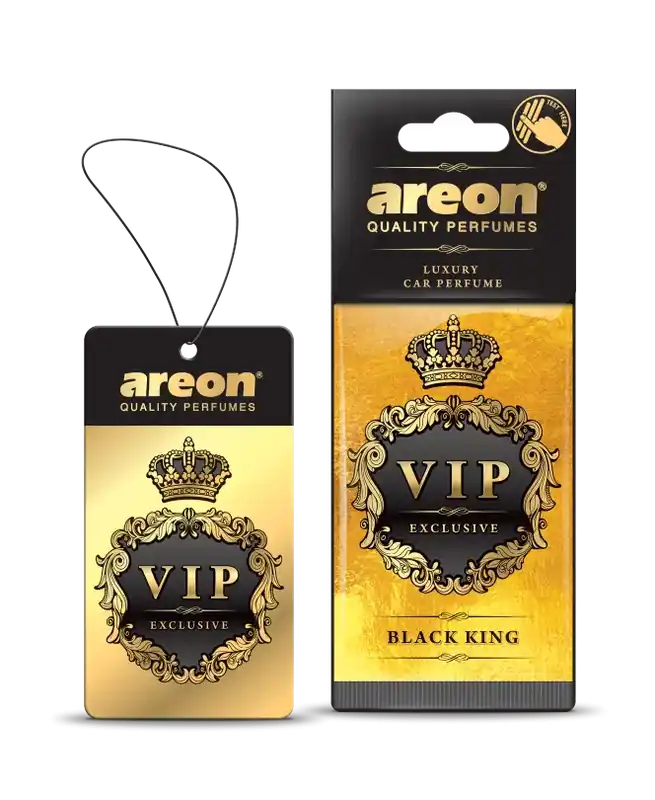 Profumo per auto Areon VIP - Black King Ultimissimo Modello