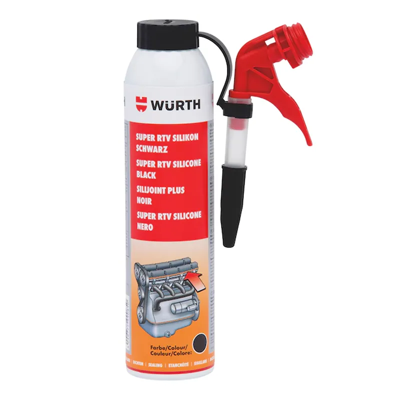 Offerta Lampo Adesivo siliconico RTV nero 200 ml Würth