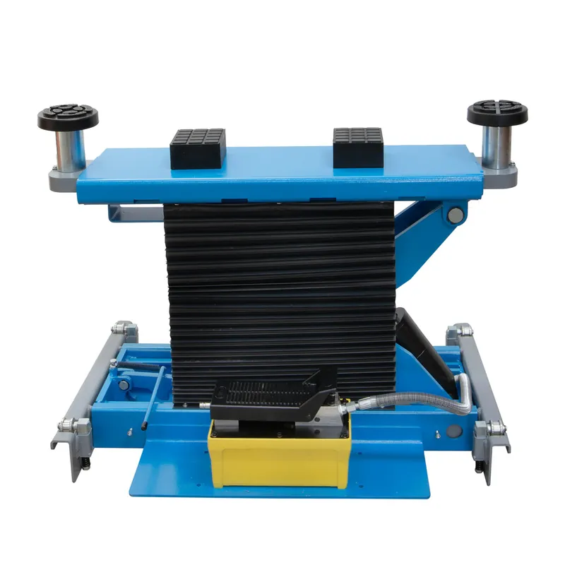Promo Stagionale Sollevatore da fossa pneumatico scorrevole su guide da pavimento 3T 280mm