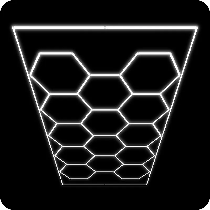 Nuova Collezione Plafoniere LED esagonali 110-120Lm