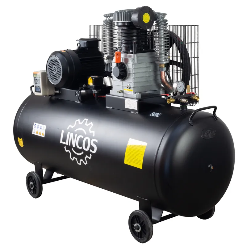 Compressore d‘aria 500 L - 5.5 kW 12.5 bar H-block Professionale