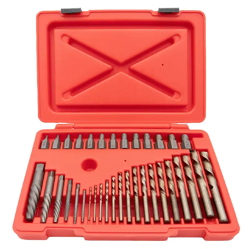Set per la rimozione di viti danneggiate con punte HSS, 35 pezzi Più Venduto