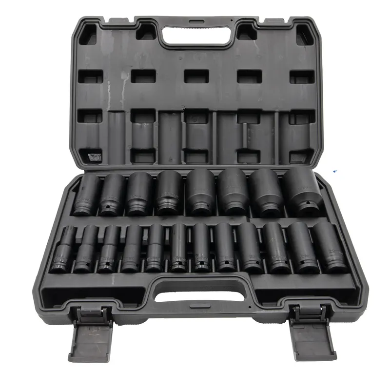A Buon Prezzo Set di bussole lunge a impatto da 10 a 38 mm 1/2" esagonale CrMo 20 pezzi