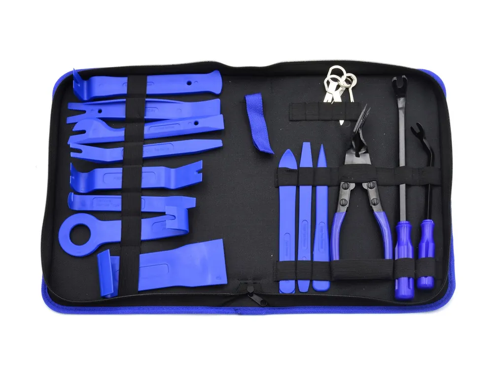 Offerta Limitata Set di utensili per la rimozione di rivestimenti e autoradio 20 pezzi