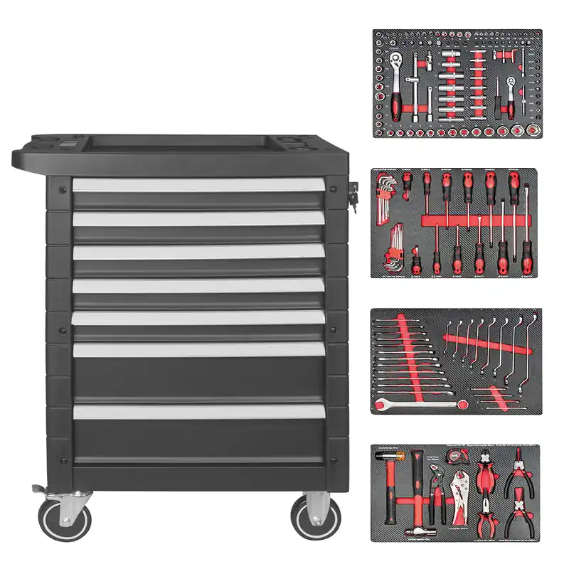Bestseller Carrello portautensili con attrezzi - 7 cassetti, 157 pezzi