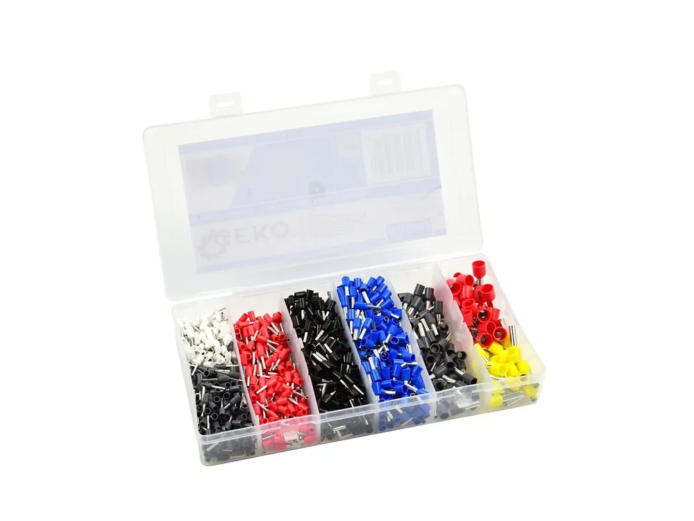 Set di 1200 manicotti singoli doppi isolati Quantità Limitata