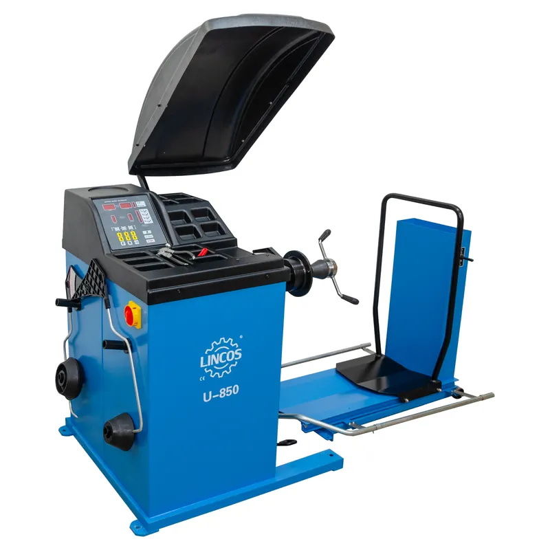 Equilibratrice per ruote camion, 10"-24", inserimento dati manuale, 230V A Buon Prezzo