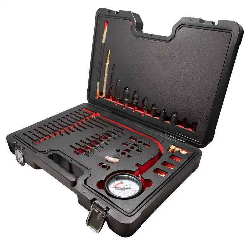 Professionale Kit per test di compressione per motori benzina e diesel – fino a 41 bar