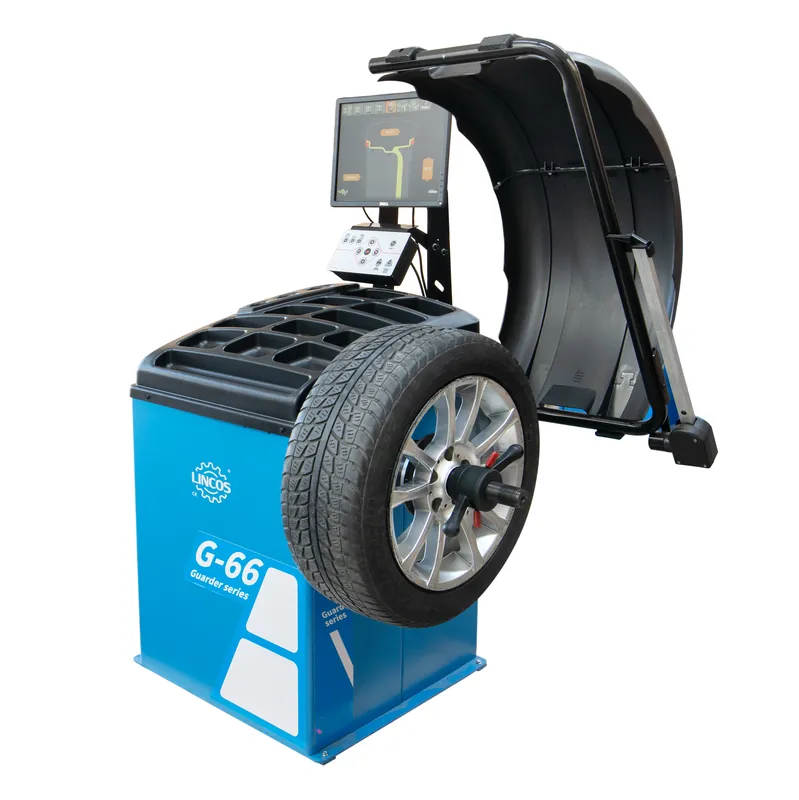 Equilibratrice 10"-24" con funzione di misurazione automatica dei dati, monitor LCD 17", interfaccia multilingue Promo Stagionale