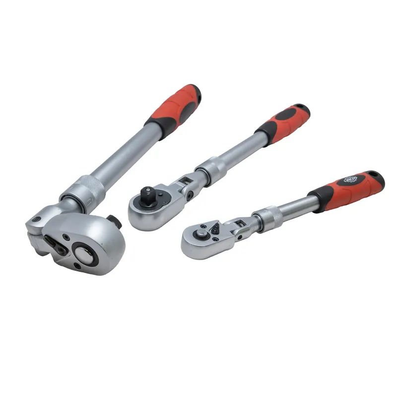 Set cricchetti 1/4", 3/8", 1/2" - testa flessibile, telescopici Ultimissimo Modello
