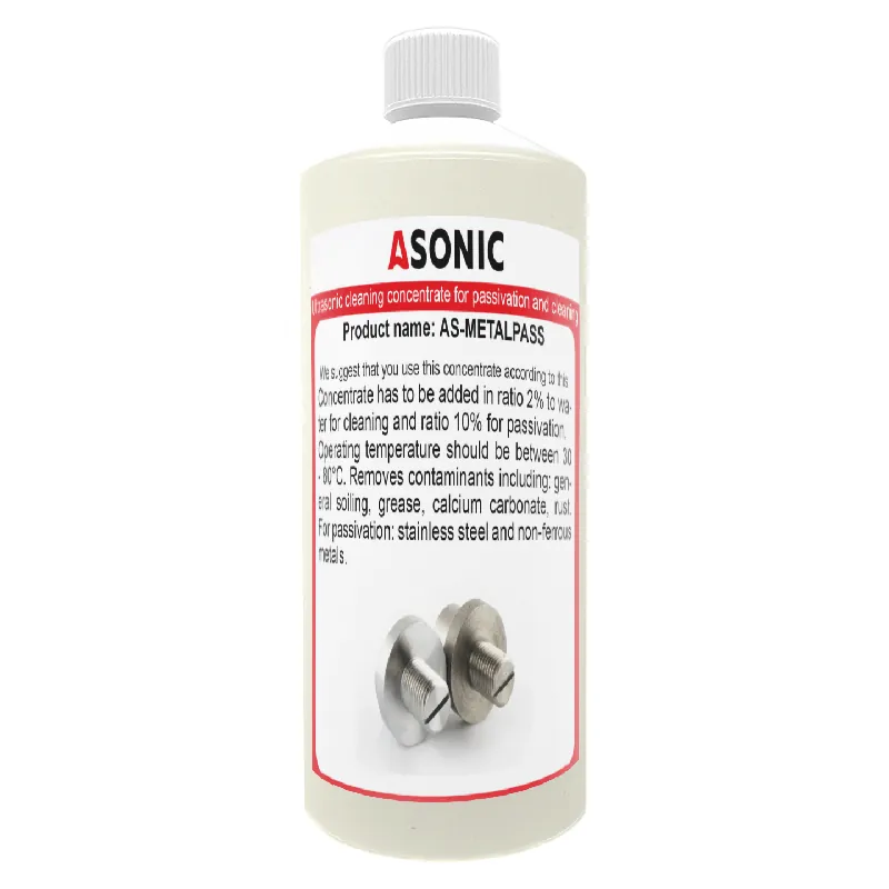 Concentrato per pulizia ad ultrasuoni per passivazione, sgrassaggio, rimozione di ruggine e carbonato di calcio, 1L Offerta Lampo