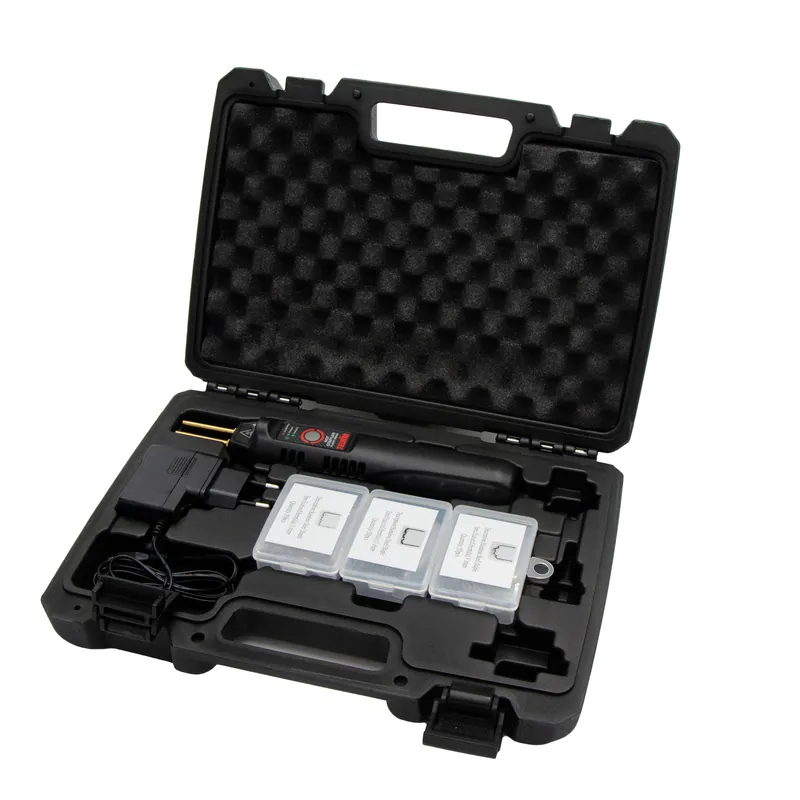 Set di riparazione in plastica Cucitrice a caldo in custodia di plastica con batteria incorporata Occasione