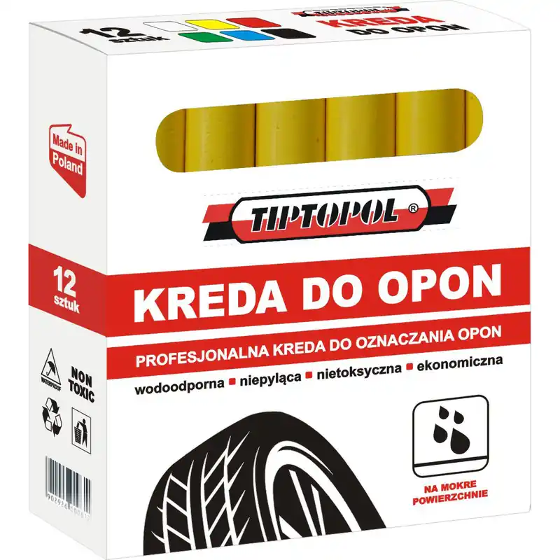 Offerta Gesso per segnare pneumatici, giallo, impermeabile