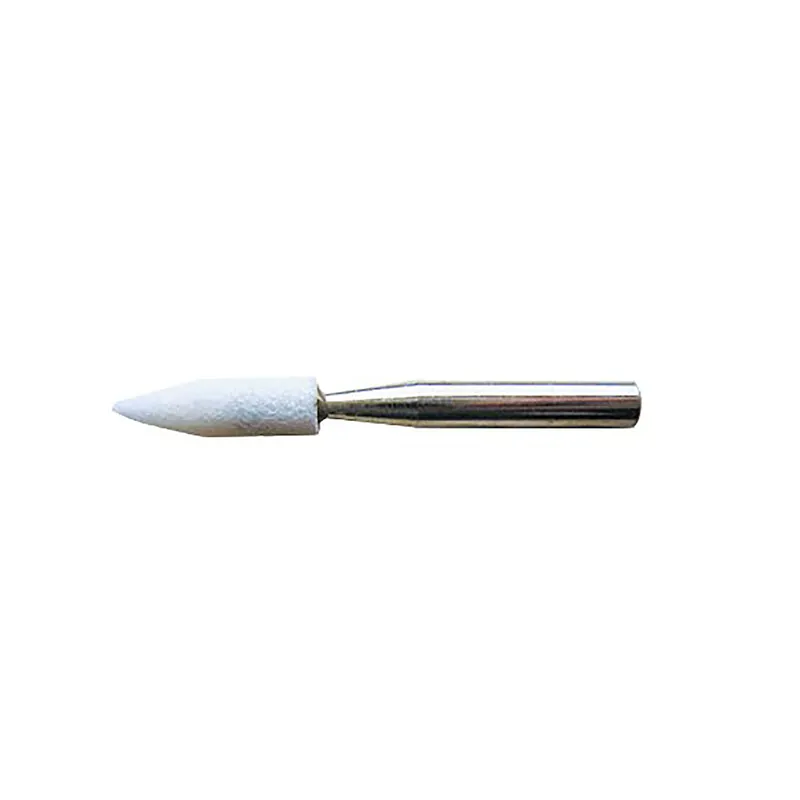 Pietra per lucidatura (cono). Diametro x lunghezza x diametro del mandrino 7 x 25 x 6 mm Sconto
