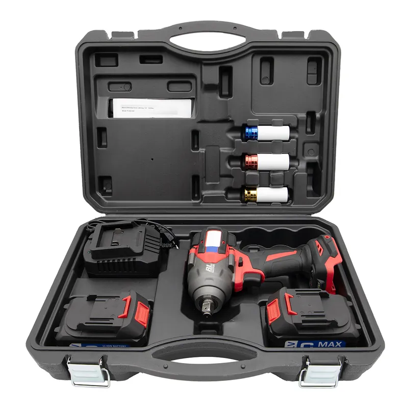 Set avvitatore a impulsi a batteria 1/2" 4.0A 21V 1200 Nm Novità