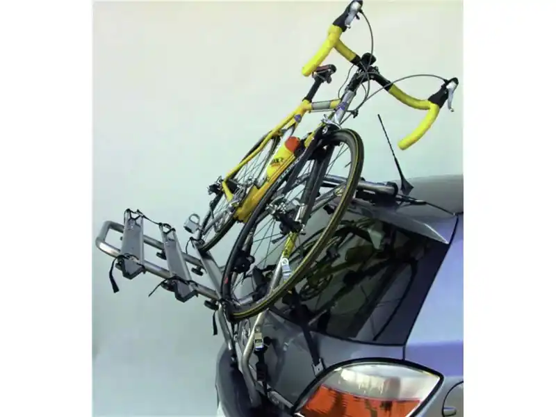 Compra Adesso Porta biciclette per VOLKSWAGEN GOLF / PLUS/R/VARIANT da 3 Biciclette in Acciaio registrabili + Cinghie c/protezione Telaio